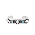 Dineh - Moccasin Button Bracelet - Turquoise
