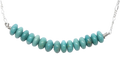 Dineh - Kingman Turquoise Rondelle Necklace