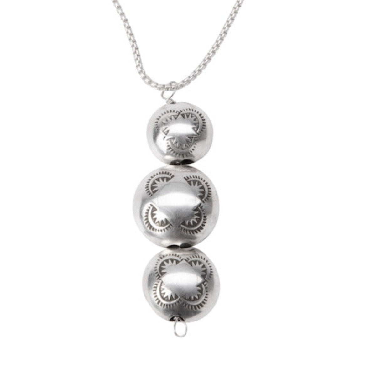 Dine - Navajo Pearl Coin Necklace