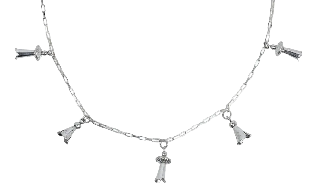 Dineh - Squash Blossom Charm Necklace