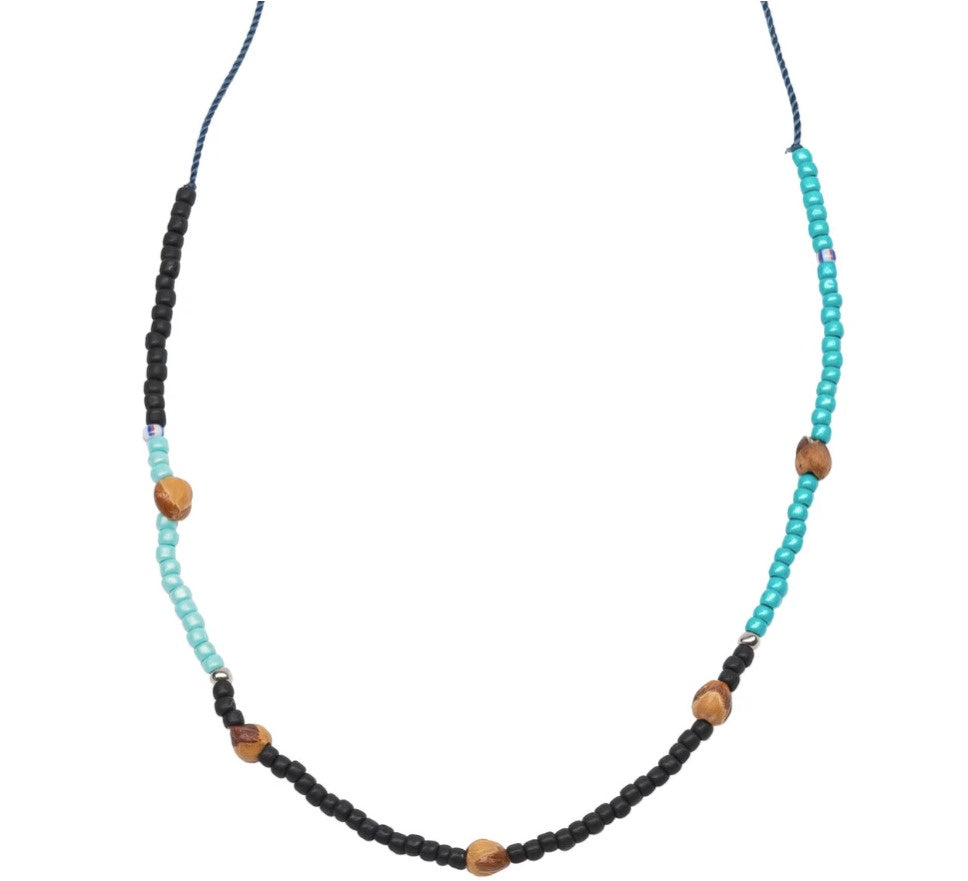 Dineh - Window Rock Cedar Bead Necklace