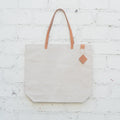 Oversized Canvas Tote - Natural