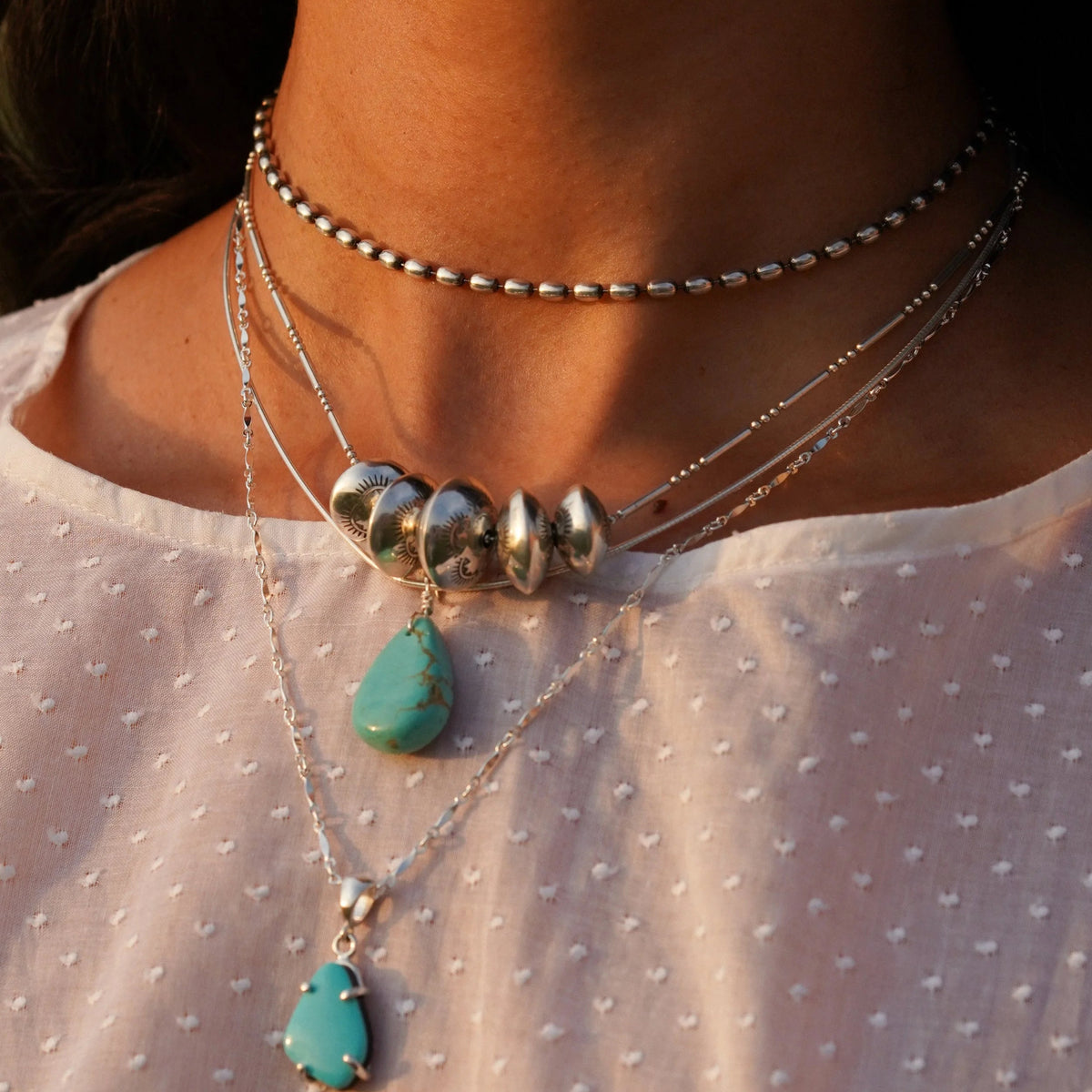 Dineh - Navajo Pearl Necklace