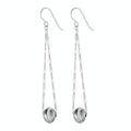 Dineh - Navajo Pearl Chain Earrings