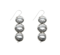 Dineh - Navajo Pearl Coin Earrings