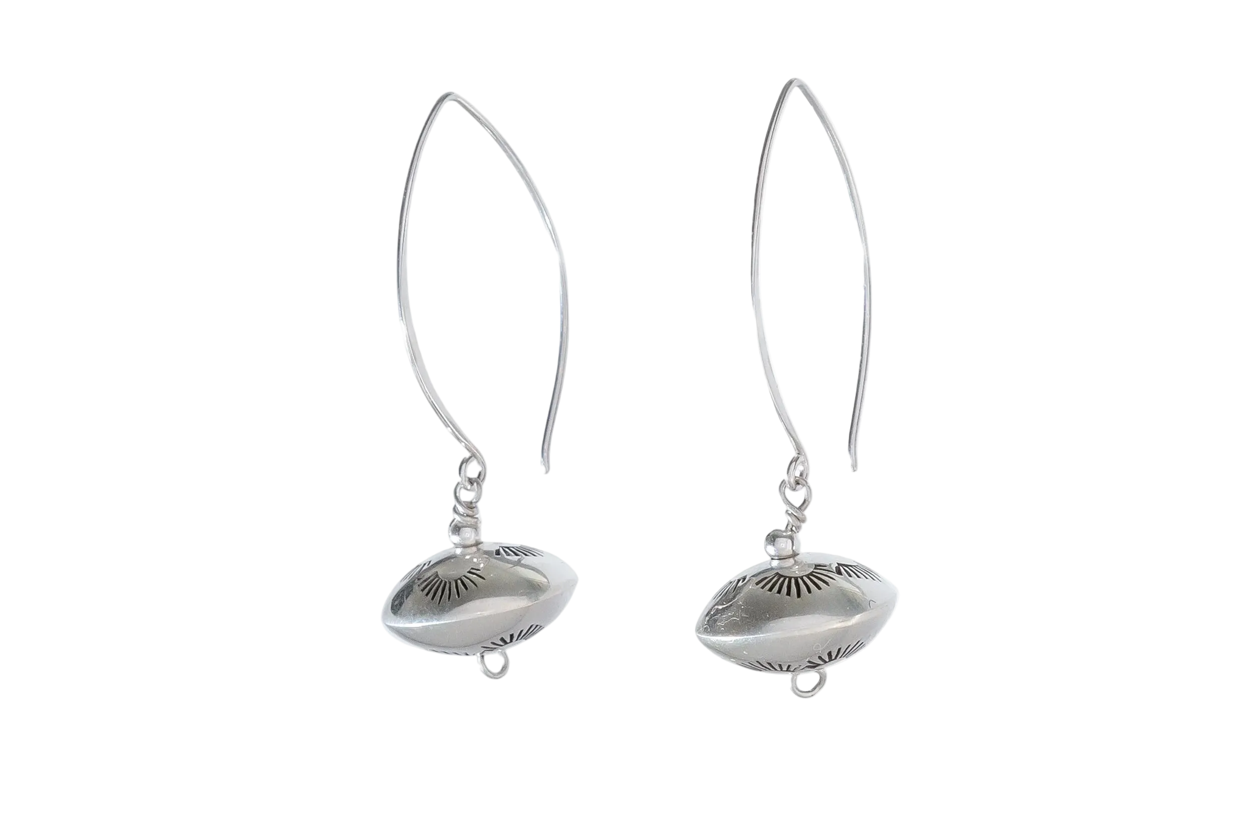 Dineh - Navajo Pearl earrings - Pearl