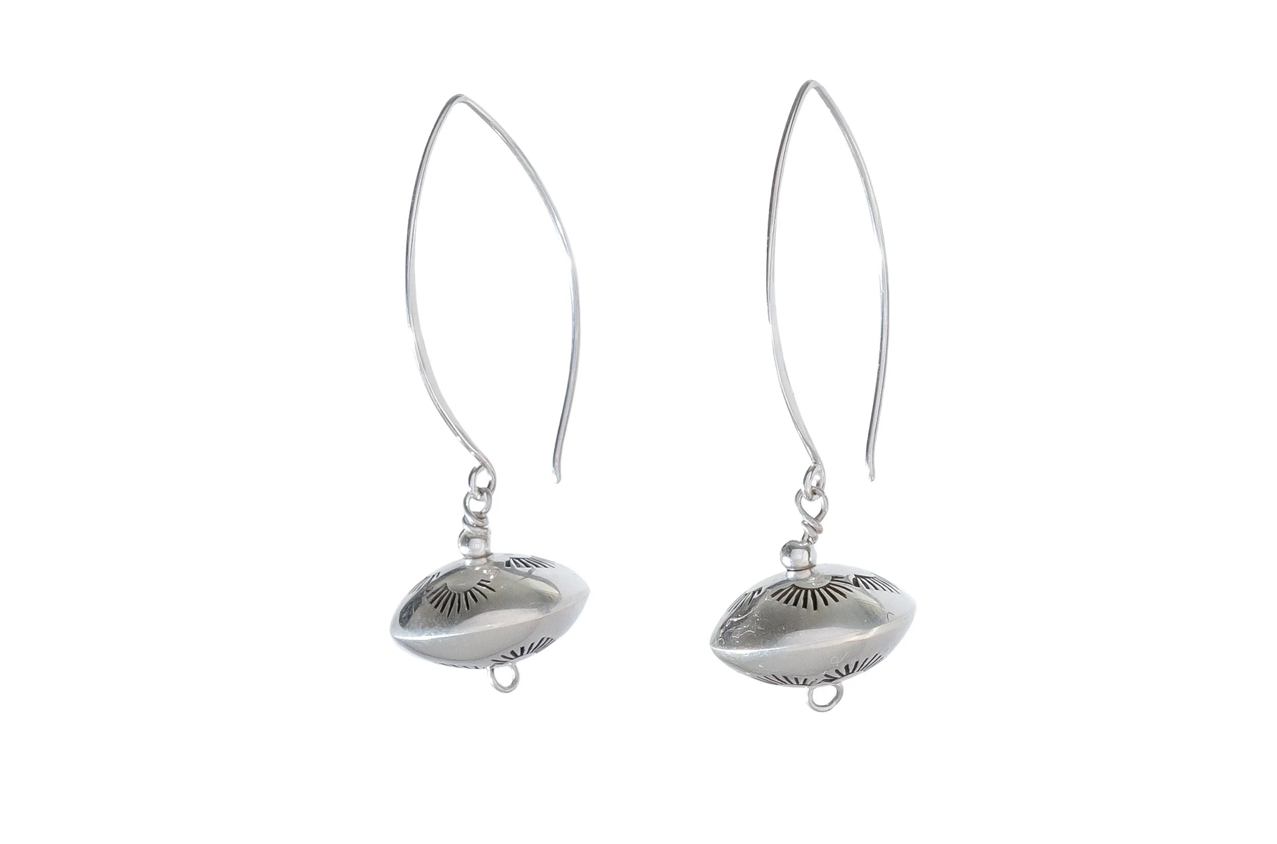 Dineh - Navajo Pearl earrings - Pearl