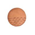 Leather Coaster Set - Natural Stamped
