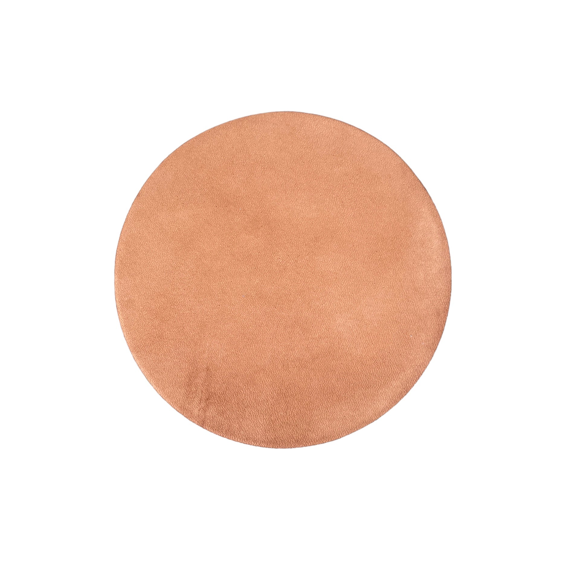 Leather Coaster Set - Natural