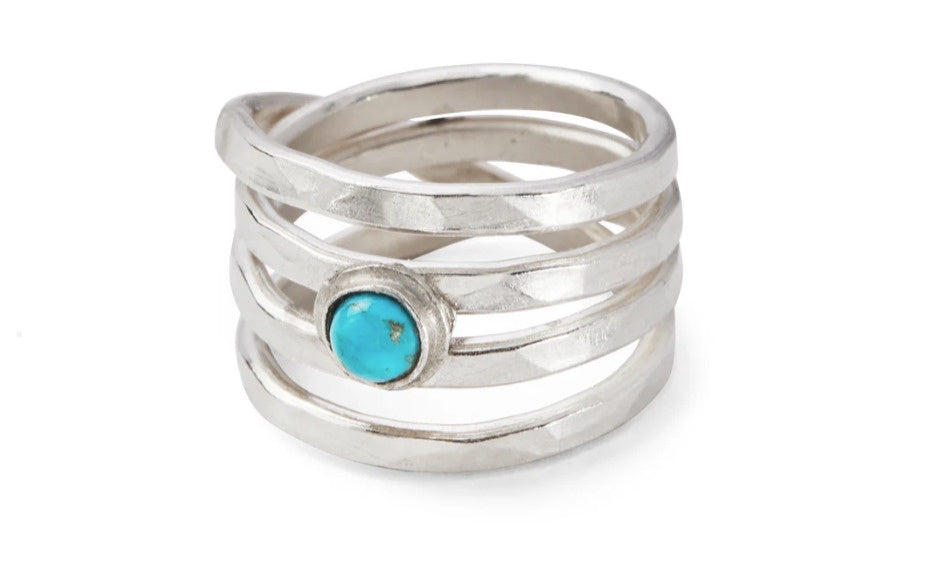Turquoise Saturn Ring