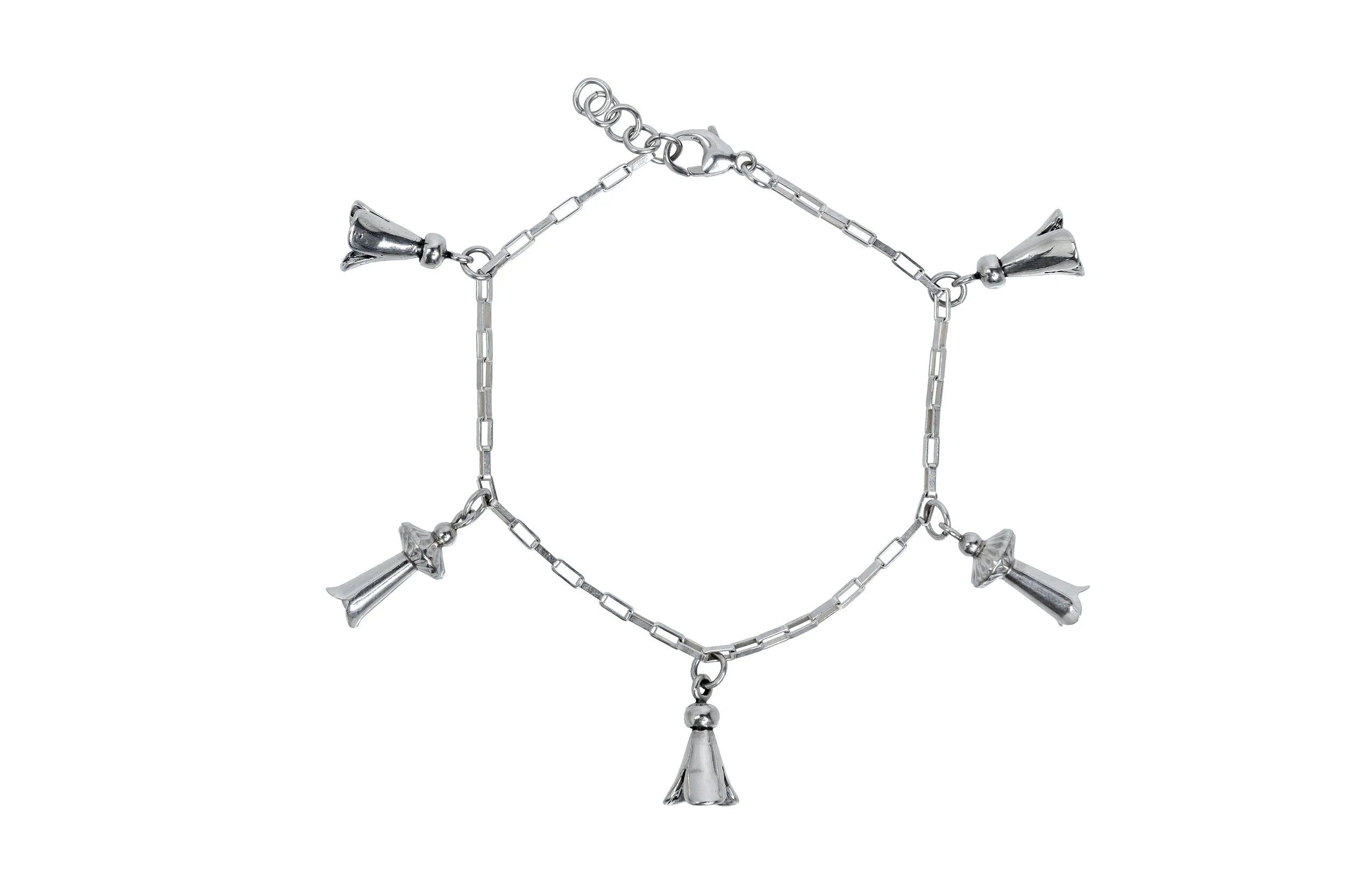 Dineh - Squash Blossom Bracelet