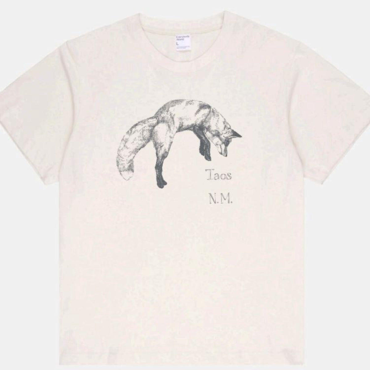 Standard Time T Shirt - Kristin Bortles - Taos Fox