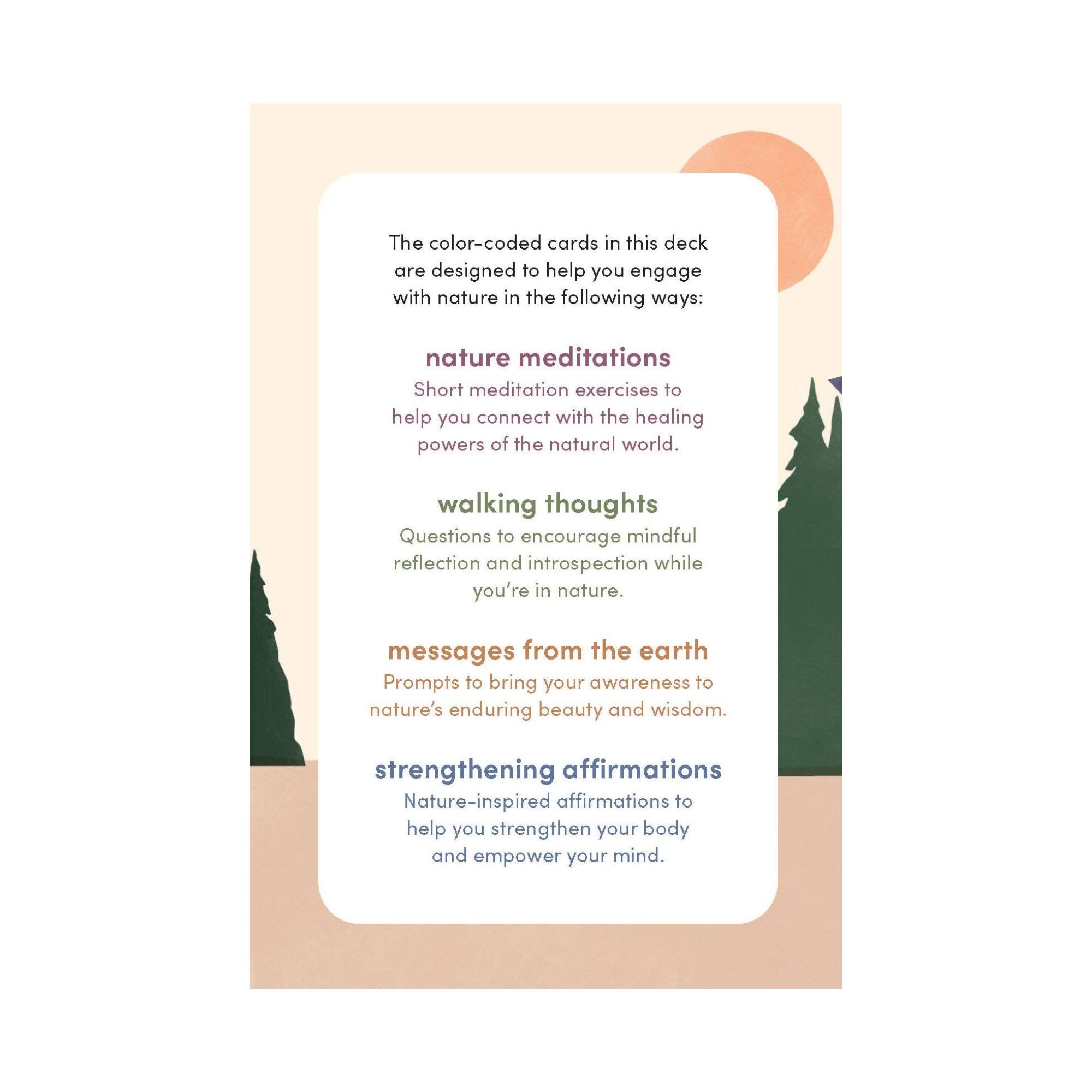 Nature Meditations Deck