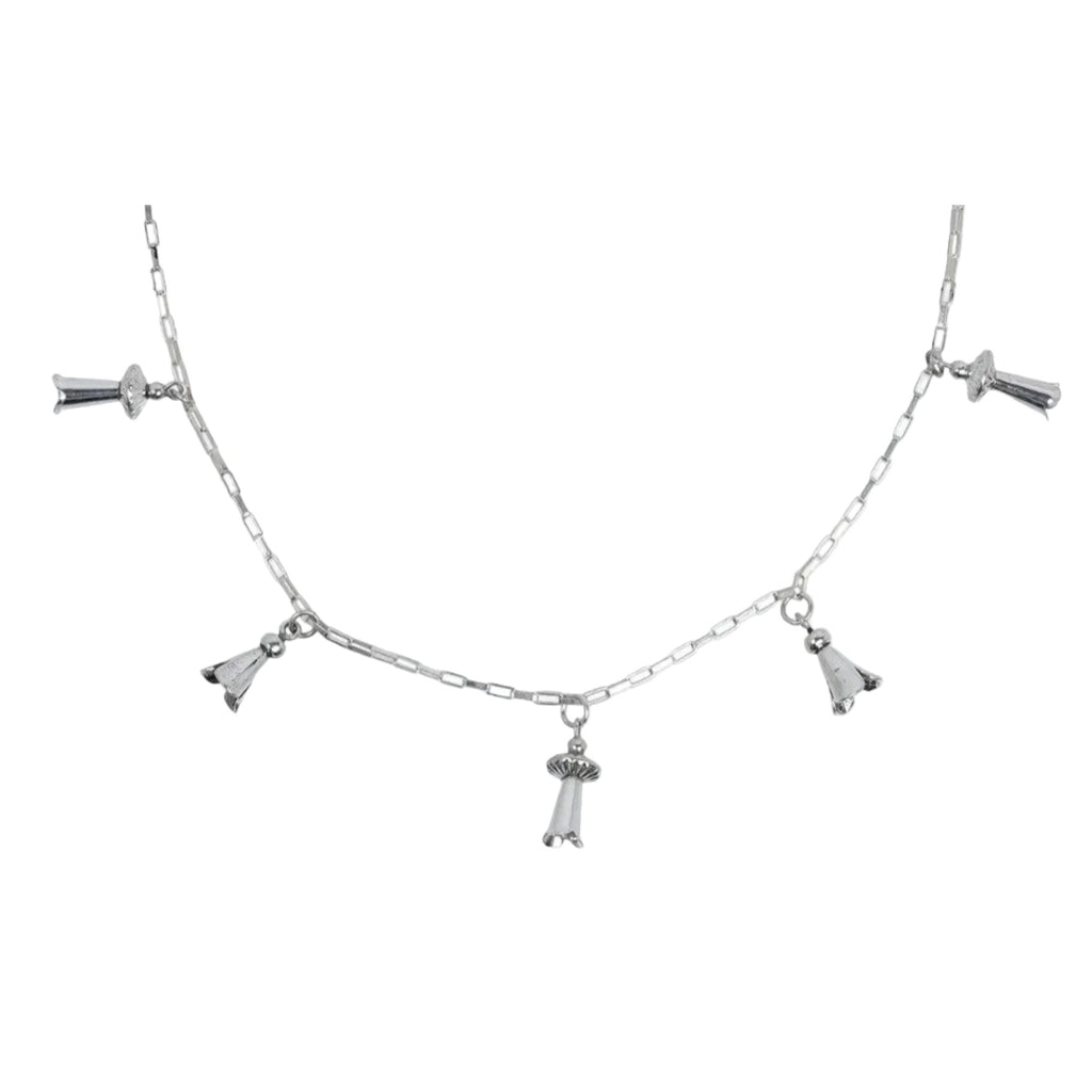 Dineh - Squash Blossom Charm Necklace