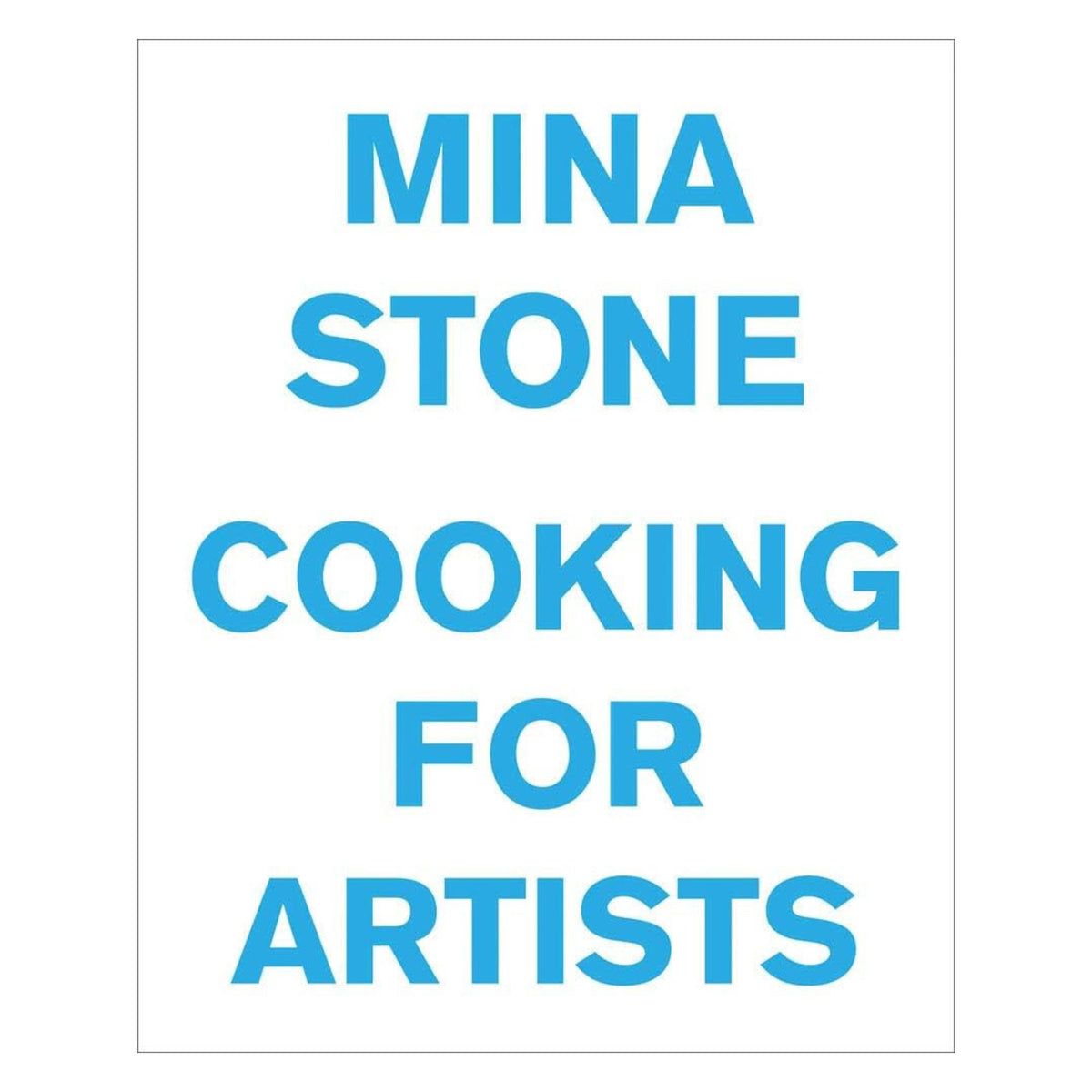 Cooking for Artists