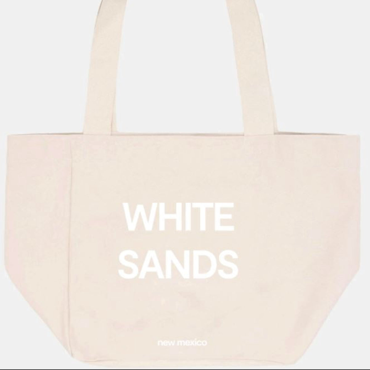 Standard Time - Canvas Tote - White Sands