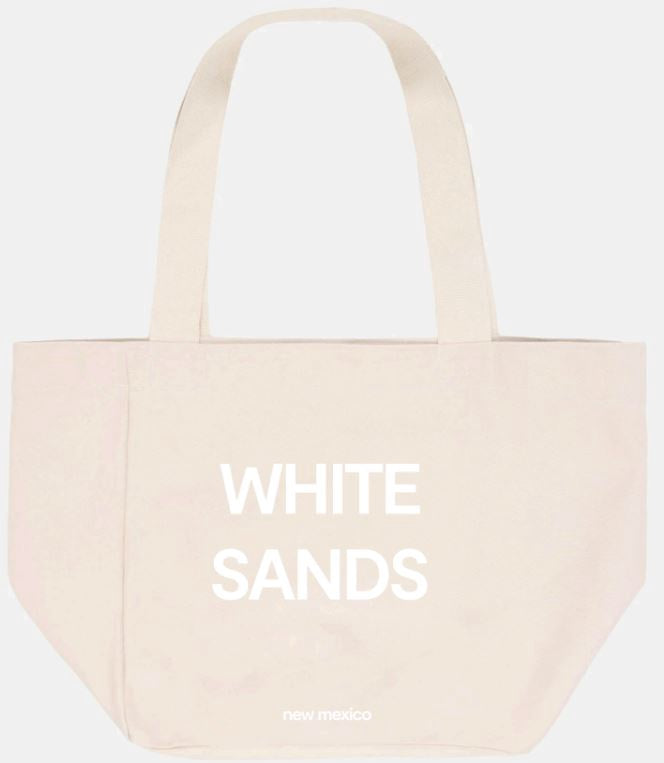 Standard Time - Canvas Tote - White Sands