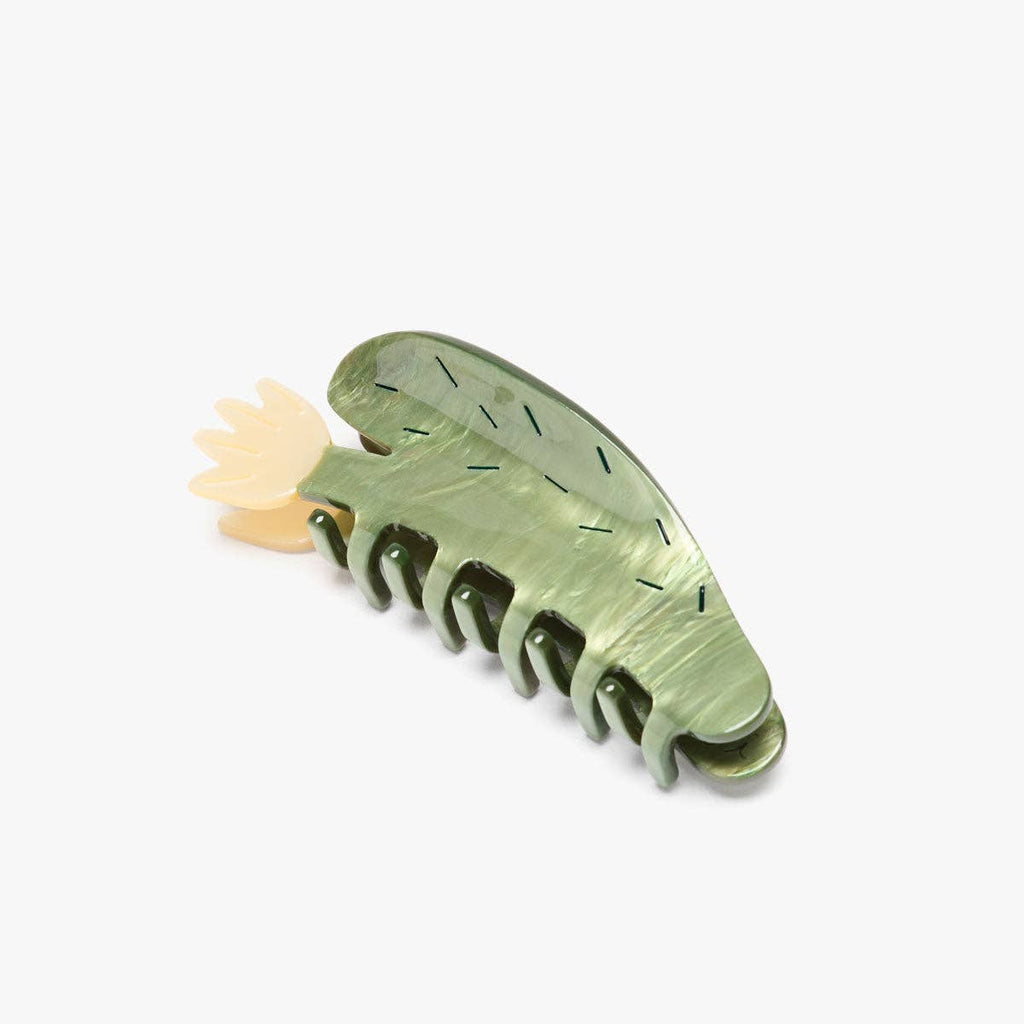 Desert Bloom Succulent Flower Women's Acetate Hair Claw Clip