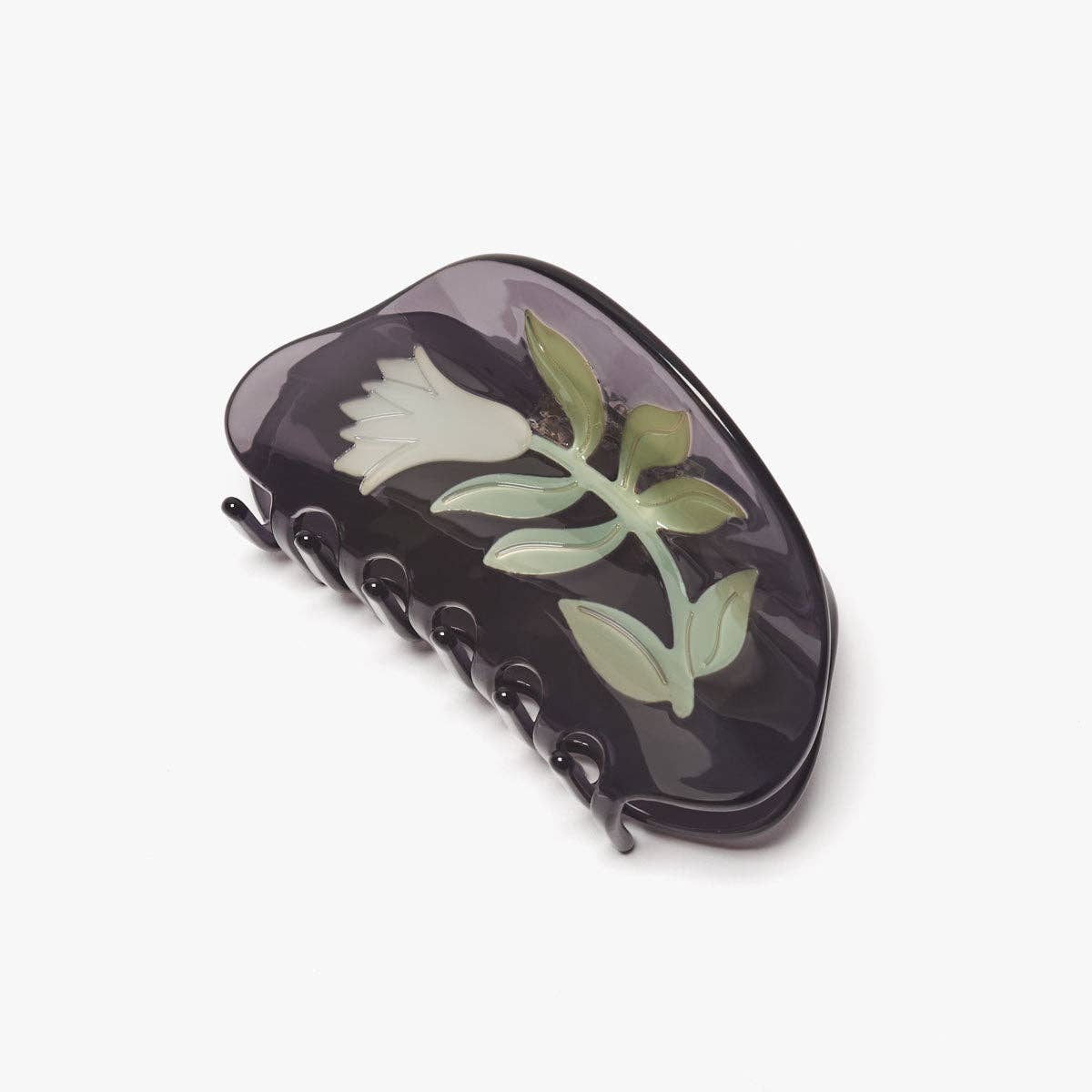 Women's Elegant Belladonna Floral Hair Claw