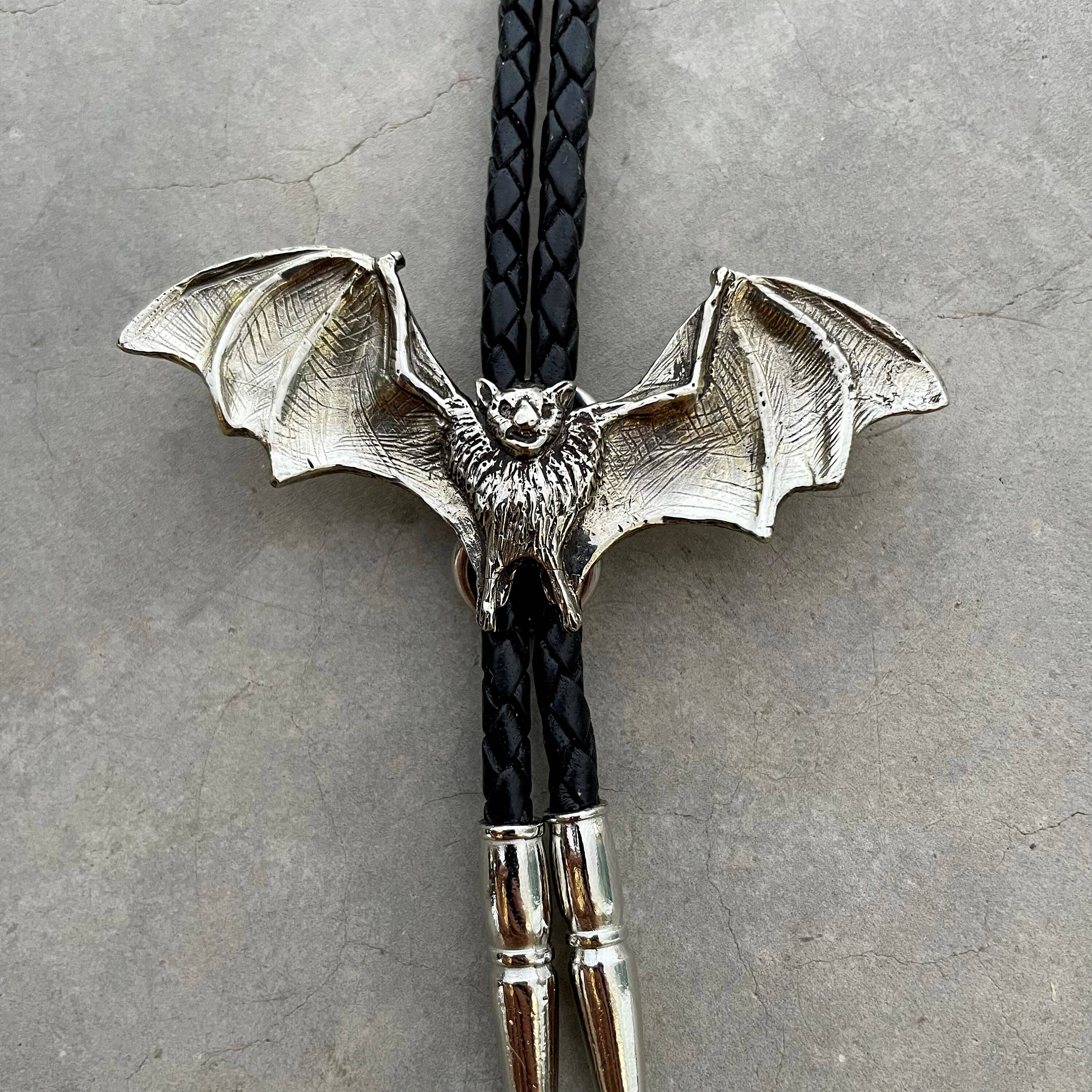 Bat Bolo Tie - Lesser Long-Nosed Bat