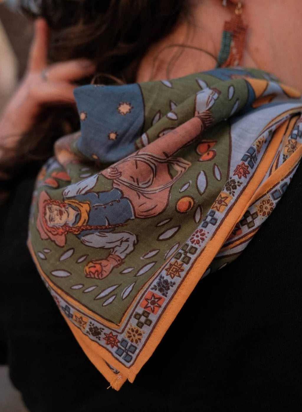Bandana designed by Taelor Worthington