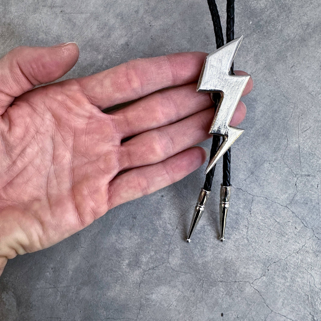 Lightning Bolt Bolo Tie