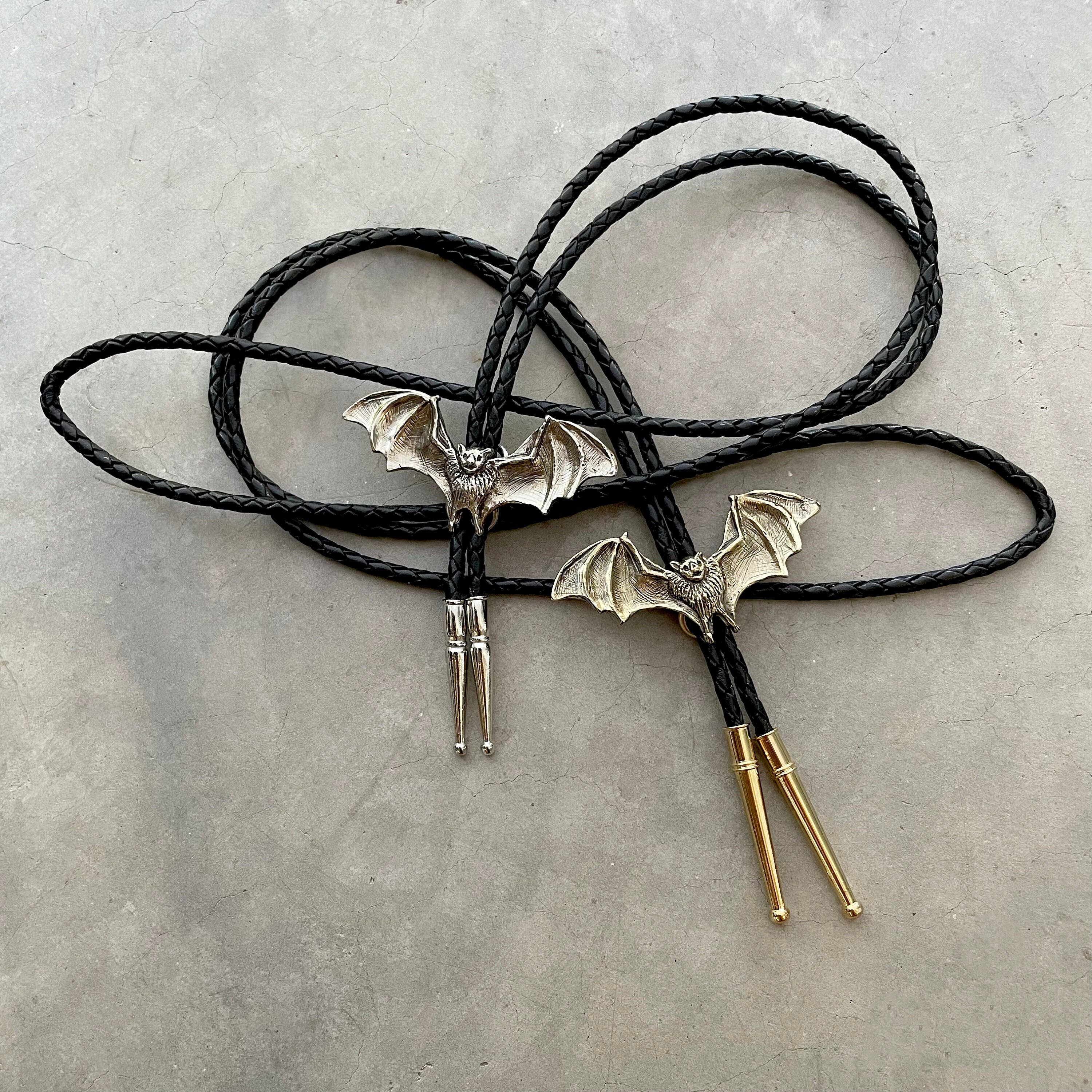 Bat Bolo Tie - Lesser Long-Nosed Bat