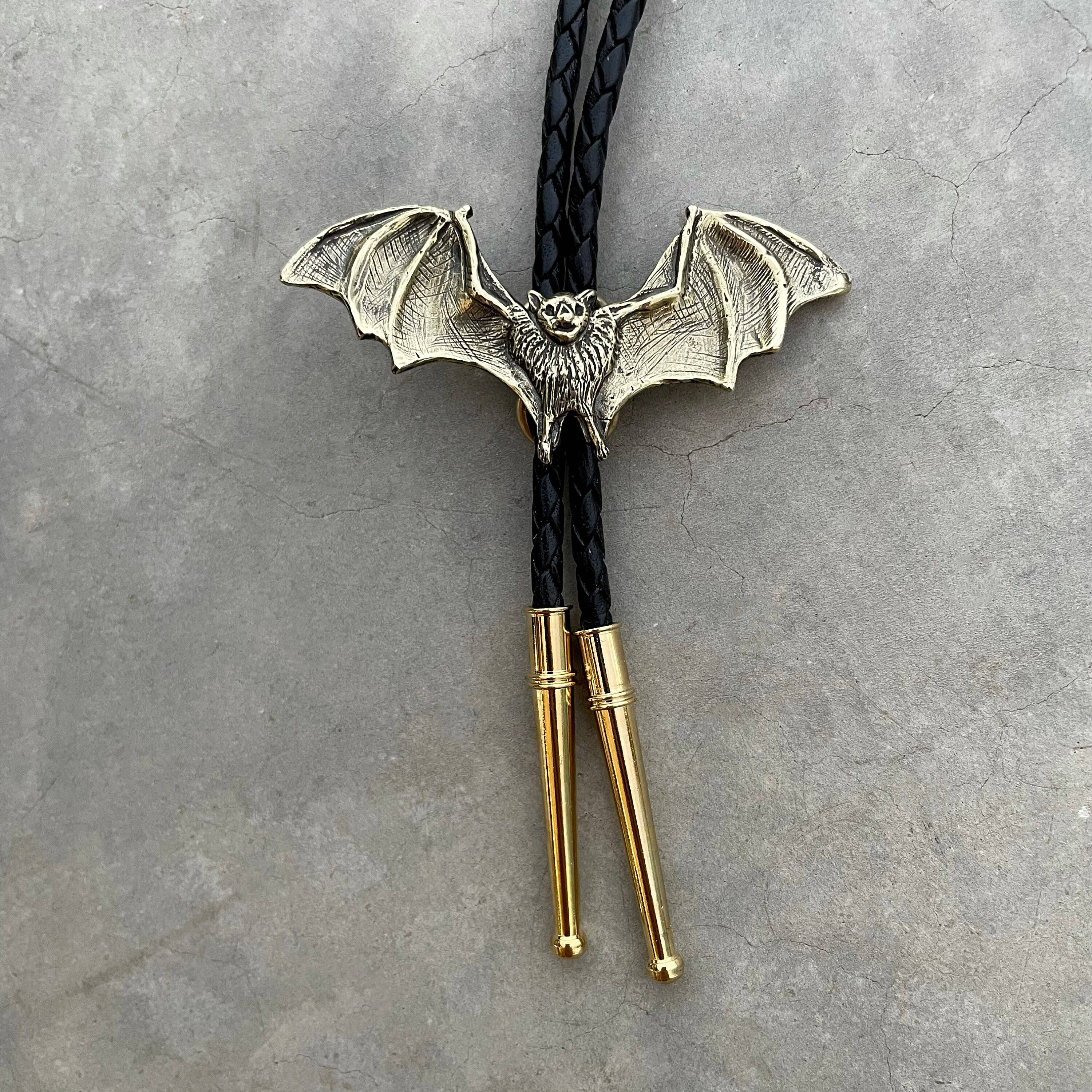 Bat Bolo Tie - Lesser Long-Nosed Bat