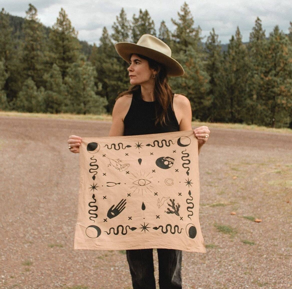 Bandana designed by Kelsey Wickwire aka Coyote West