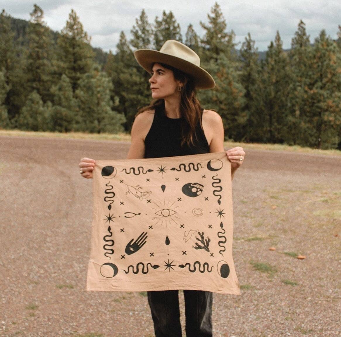 Bandana designed by Kelsey Wickwire aka Coyote West