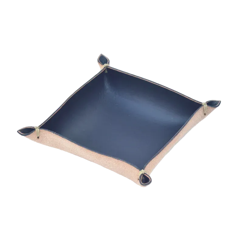 Sized Laced Tray - Black 8" x 8"