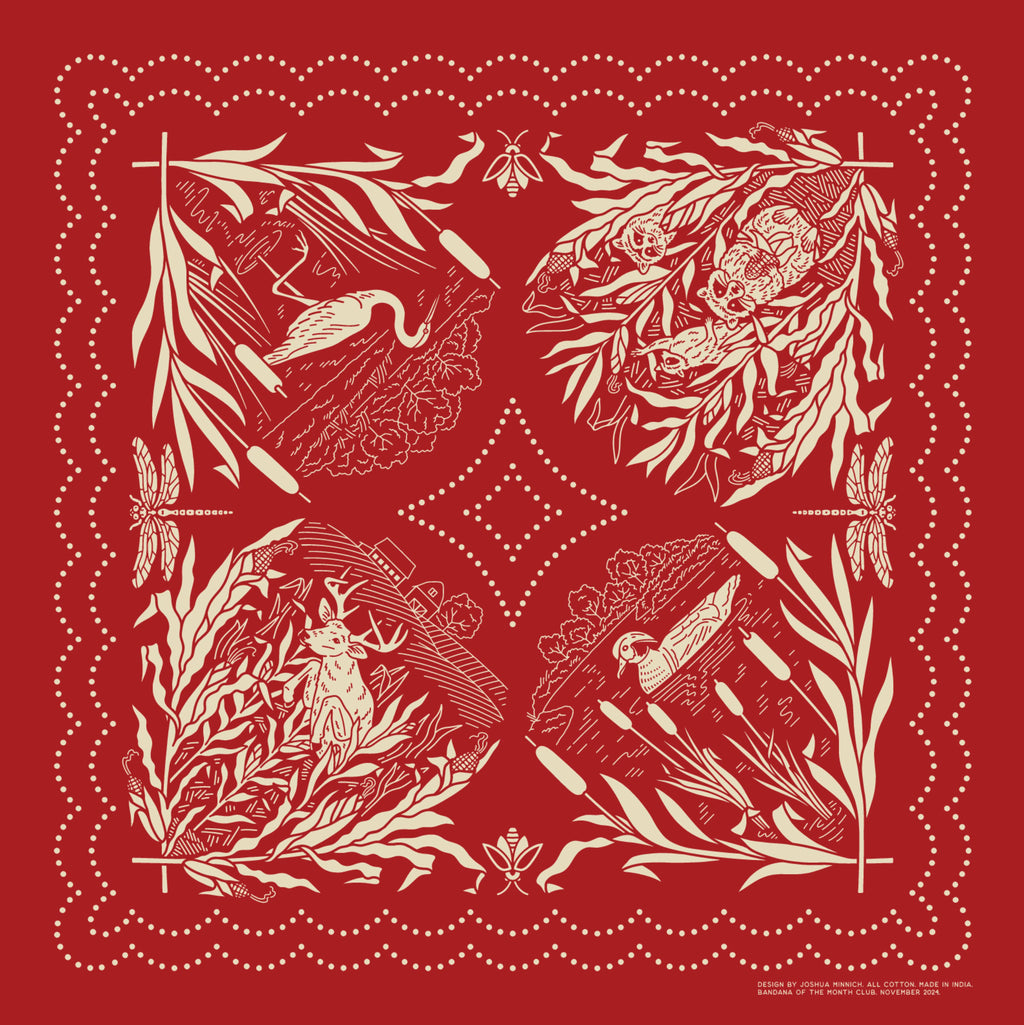Bandana designed by Joshua Minnich
