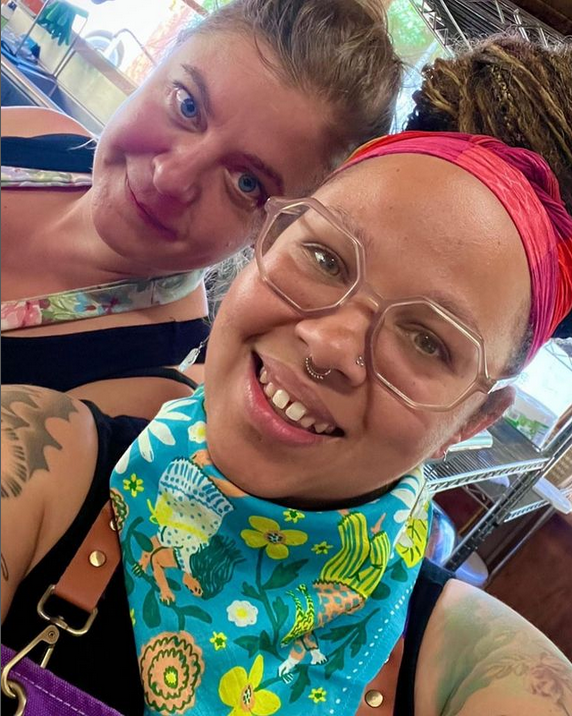 Kids & Me bandana designed by Phoebe Wahl