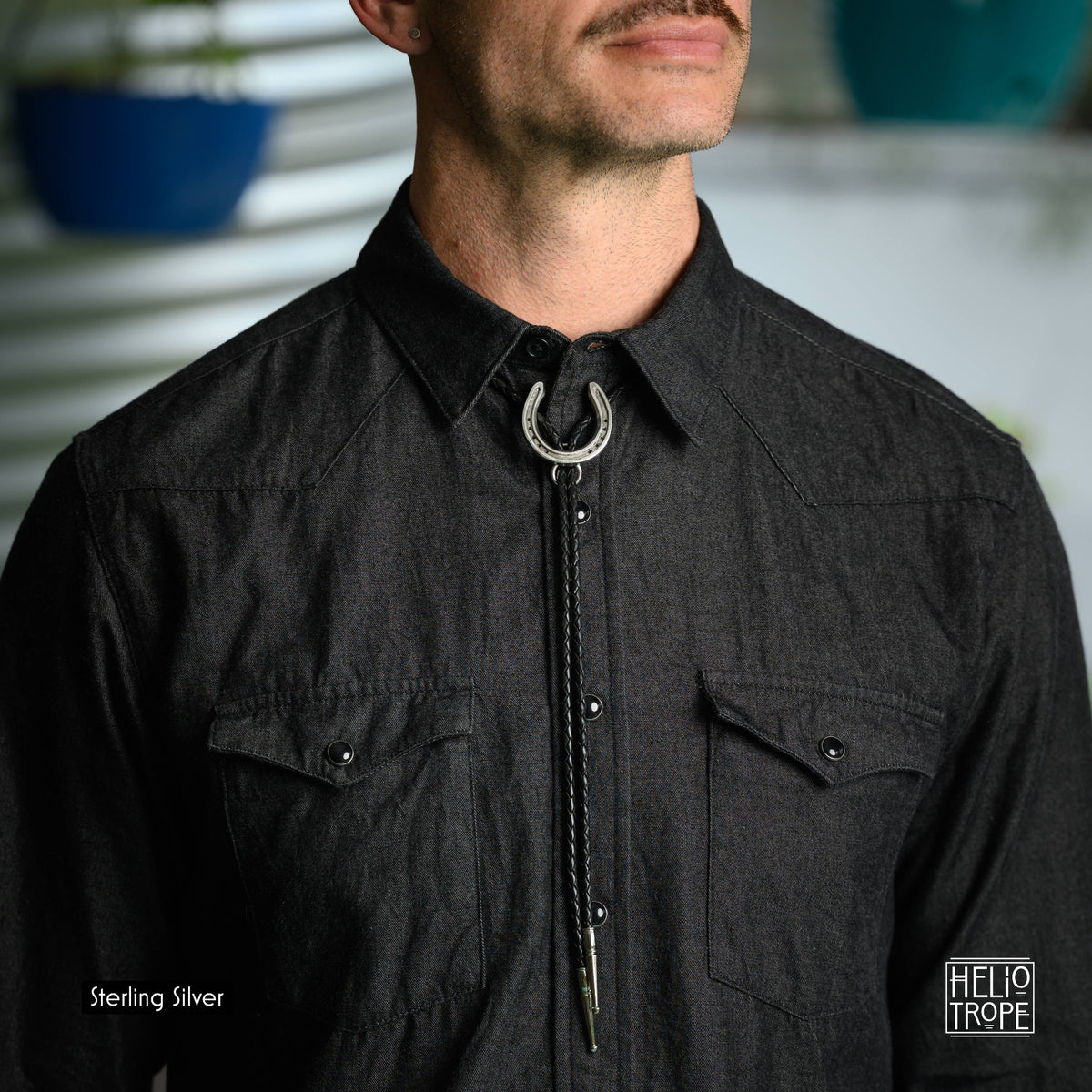 Horseshoe Bolo Tie