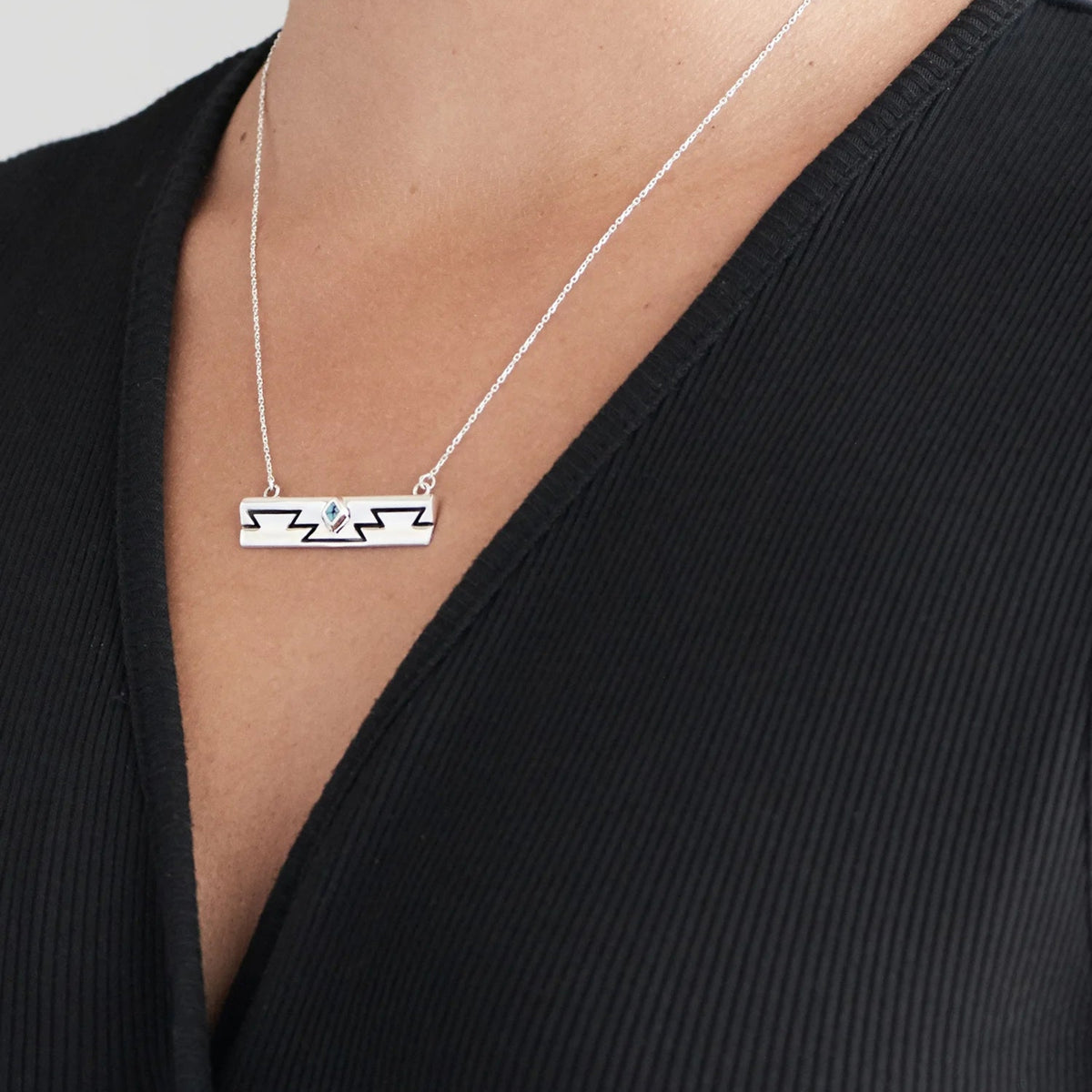 Dineh - Cedar Bar Necklace