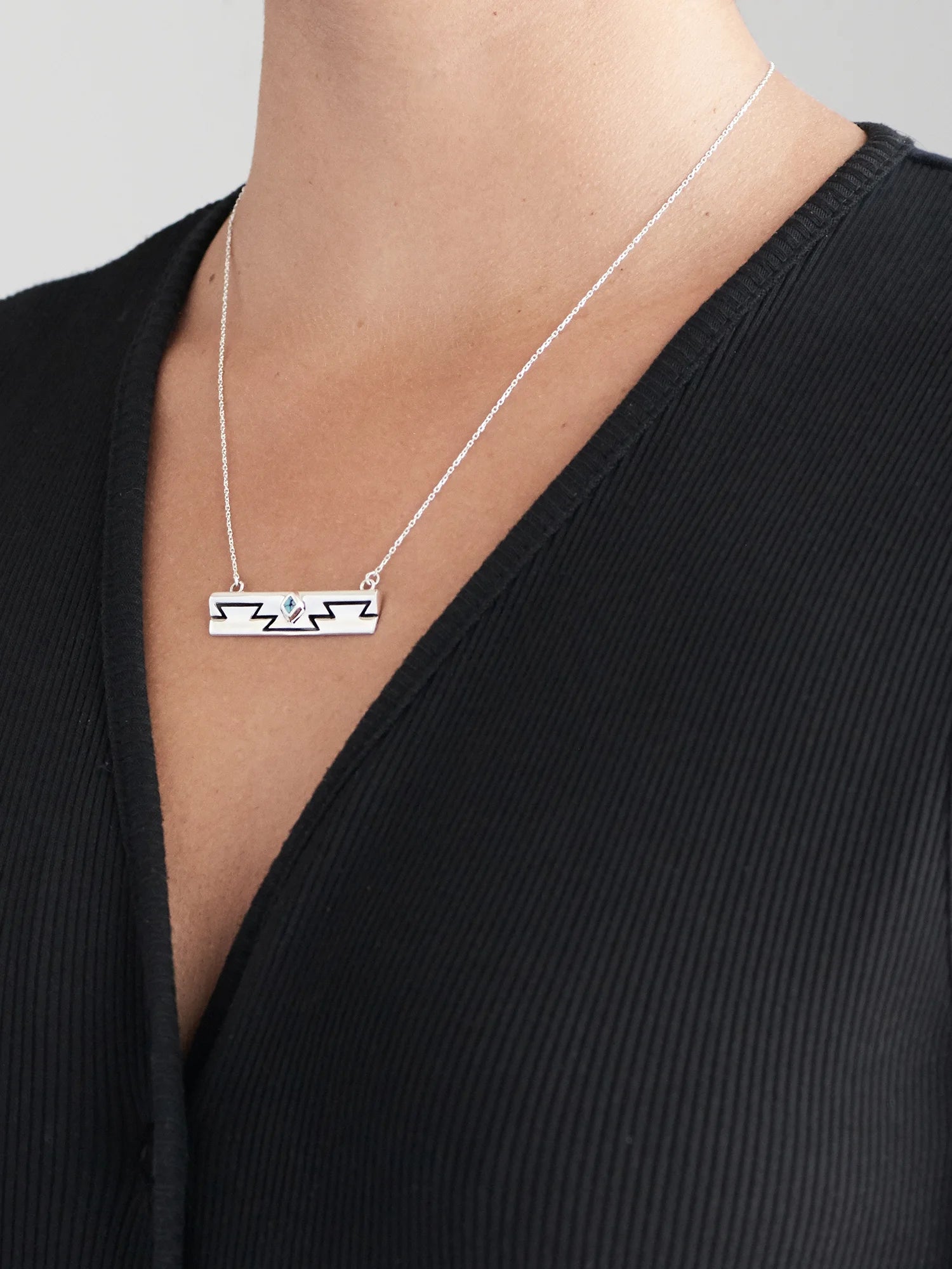 Dineh - Cedar Bar Necklace