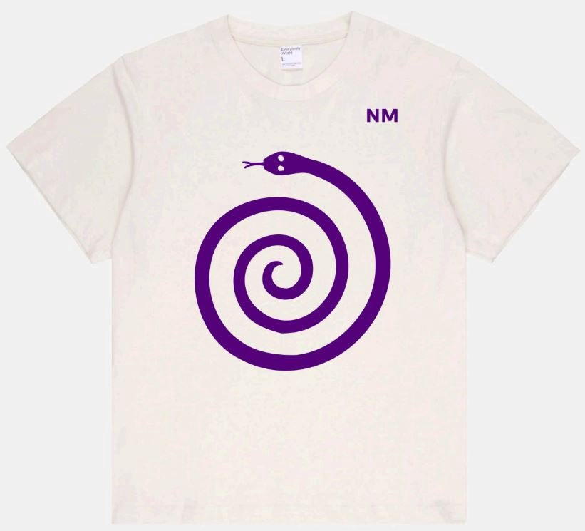 Standard Time T Shirt - David Grey - Coiled Snake