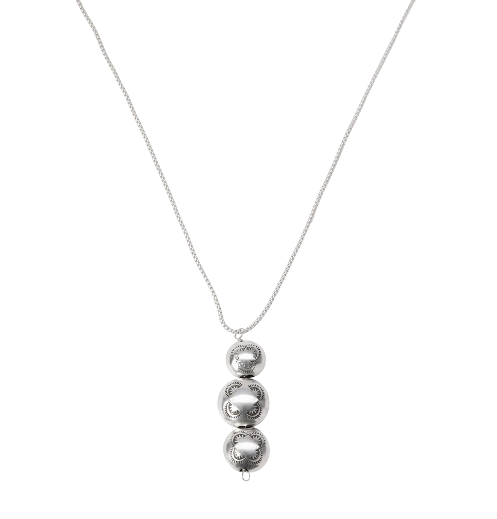 Dine - Navajo Pearl Coin Necklace