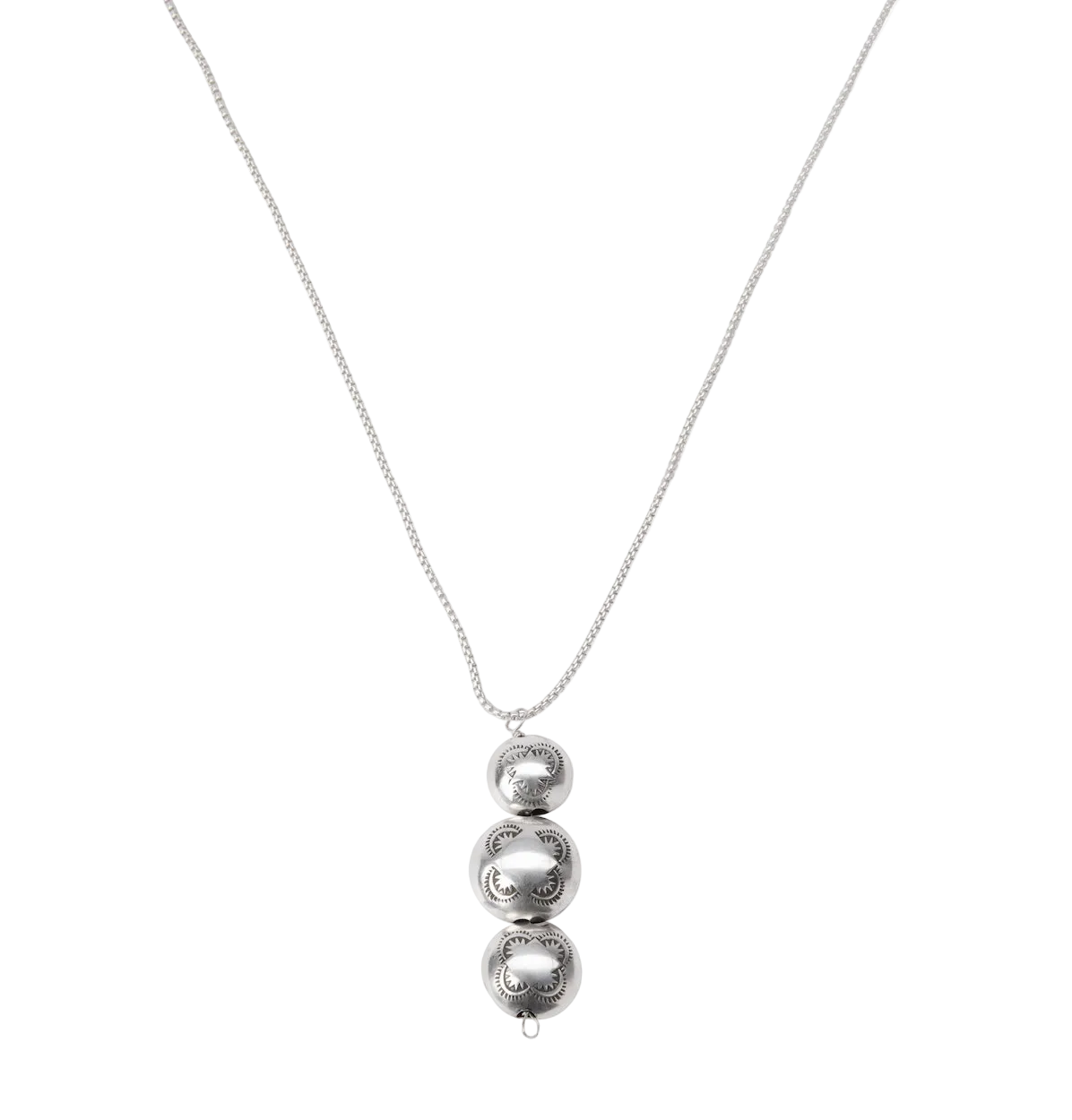 Dine - Navajo Pearl Coin Necklace
