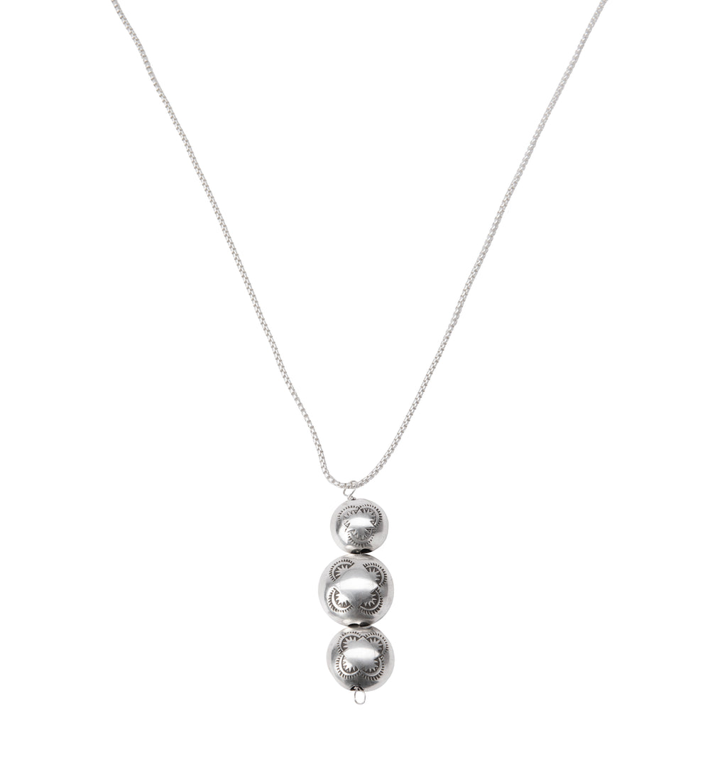 Dine - Navajo Pearl Coin Necklace