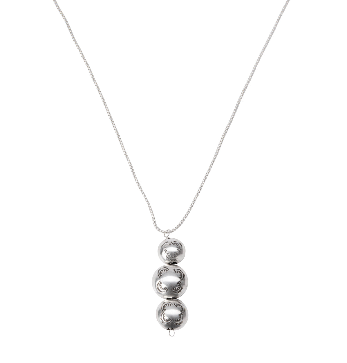 Dine - Navajo Pearl Coin Necklace