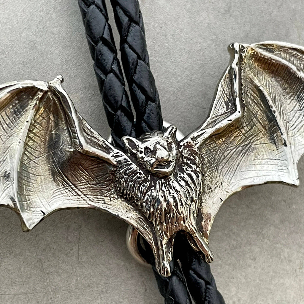 Bat Bolo Tie - Lesser Long-Nosed Bat