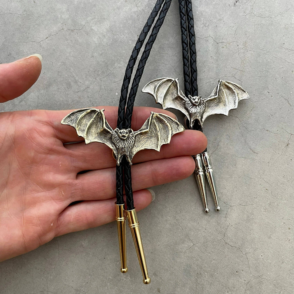Bat Bolo Tie - Lesser Long-Nosed Bat