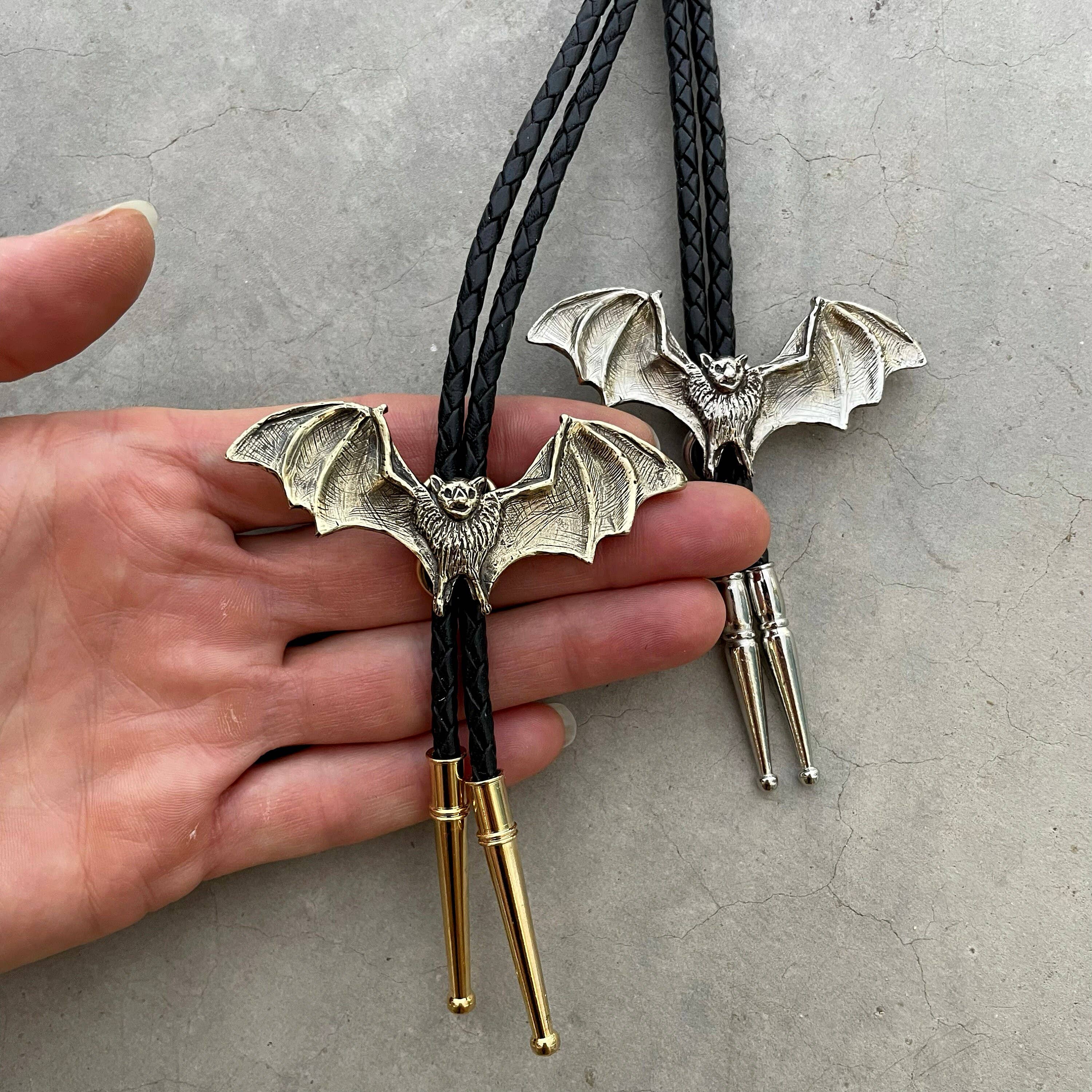 Bat Bolo Tie - Lesser Long-Nosed Bat