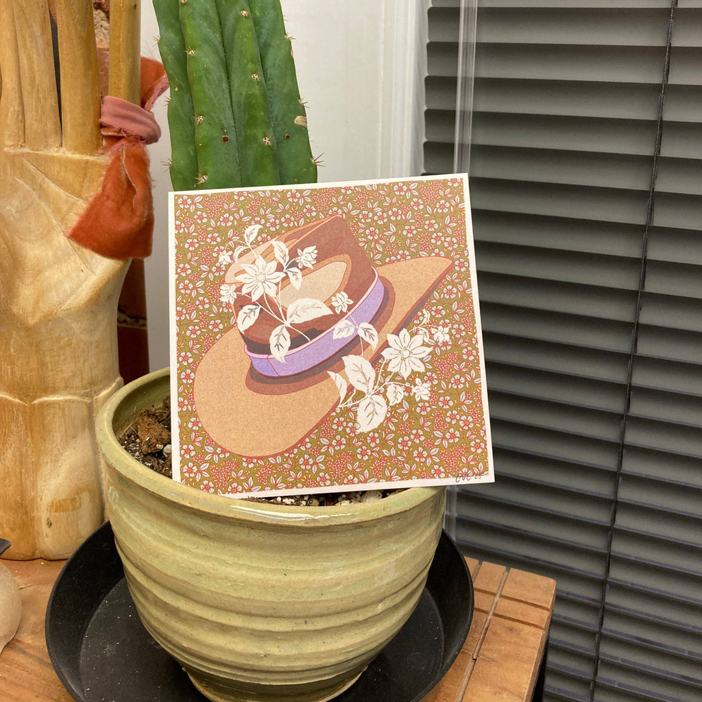 Cowboy Hat Postcard Pack