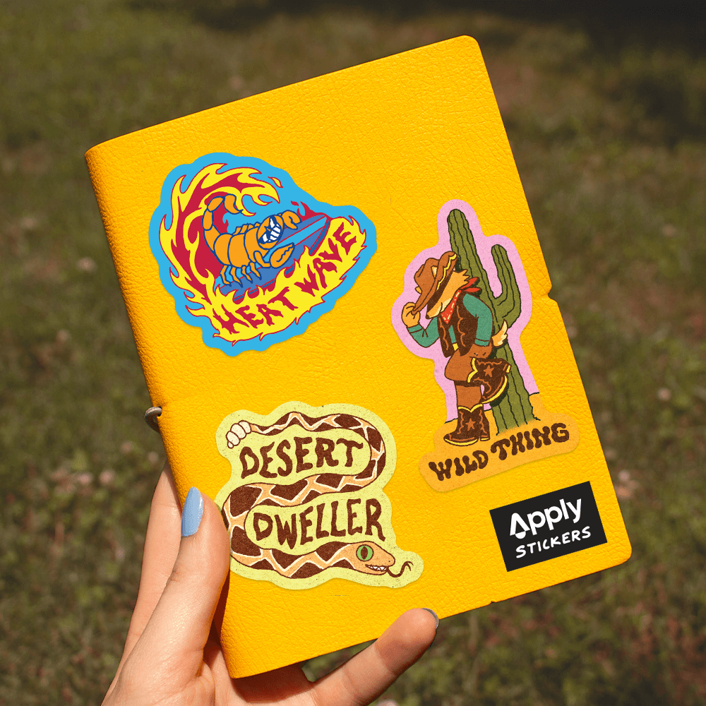 Desert Snake by Apply - Die-Cut Sticker (Western)