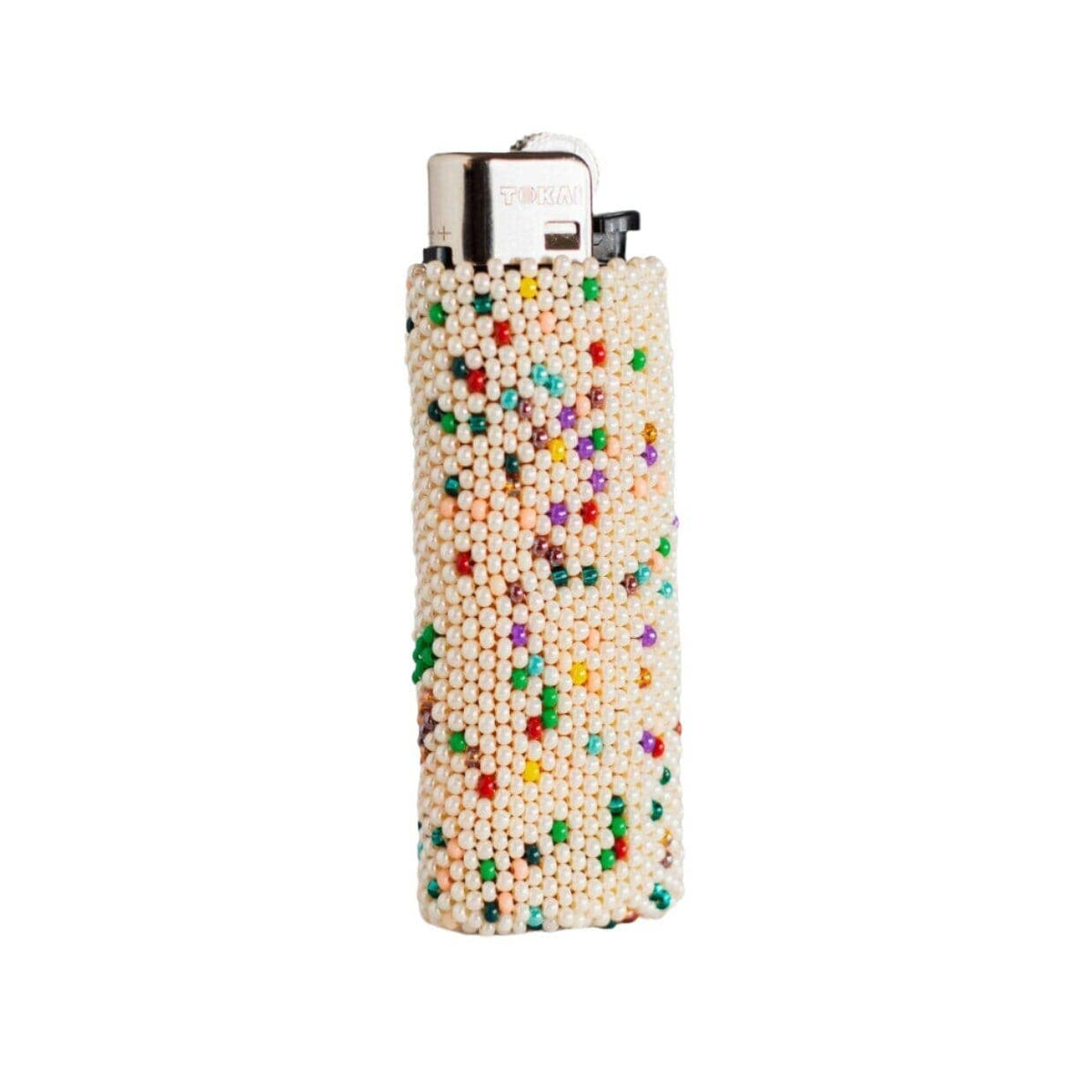 Poppers - Native Beaded Artisan Lighter with Vibrant Colors