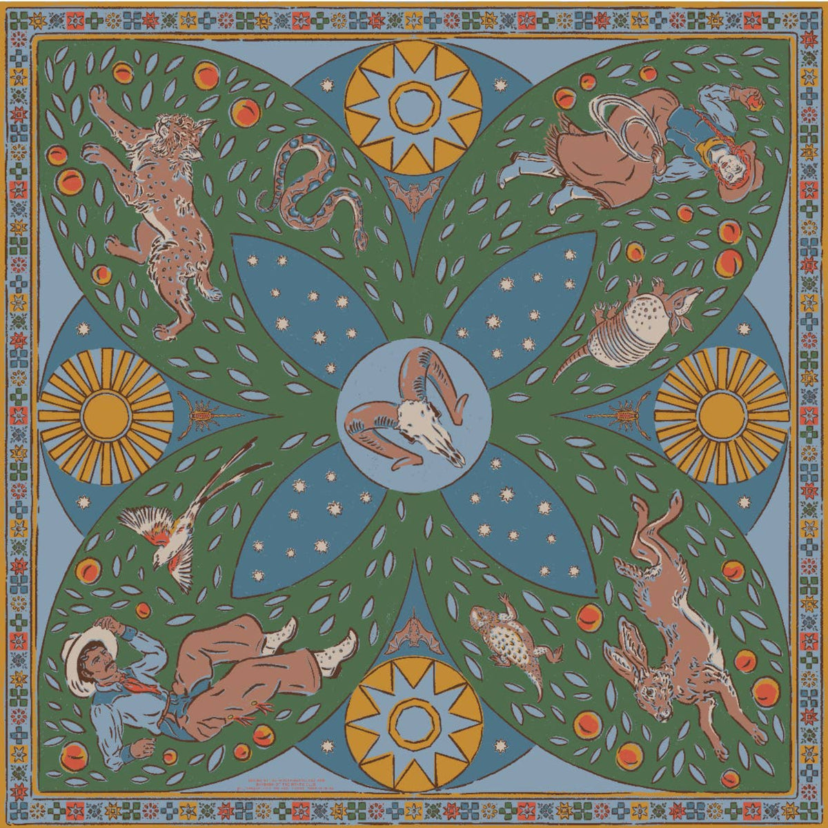 Bandana designed by Taelor Worthington