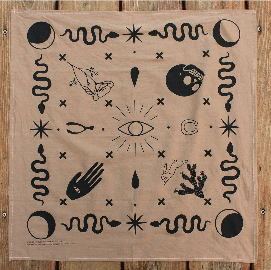 Bandana designed by Kelsey Wickwire aka Coyote West