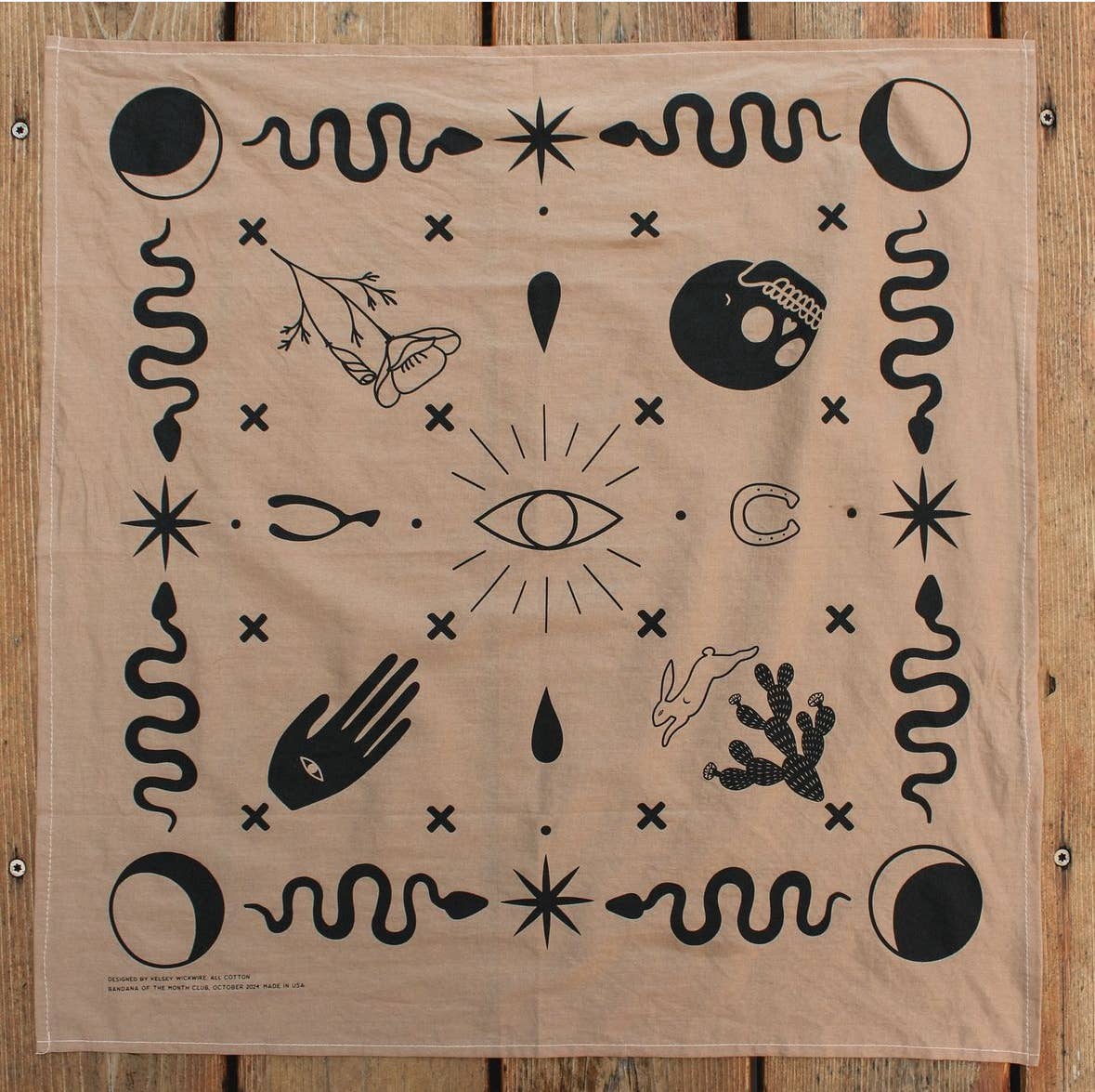 Bandana designed by Kelsey Wickwire aka Coyote West